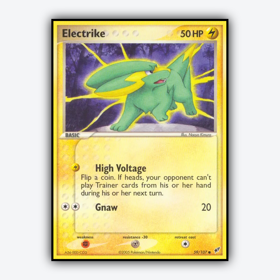 Electrike 059/107 - Deoxys Set - Card Rug