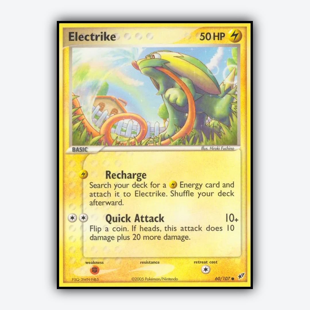 Electrike 060/107 - Deoxys Set - Card Rug