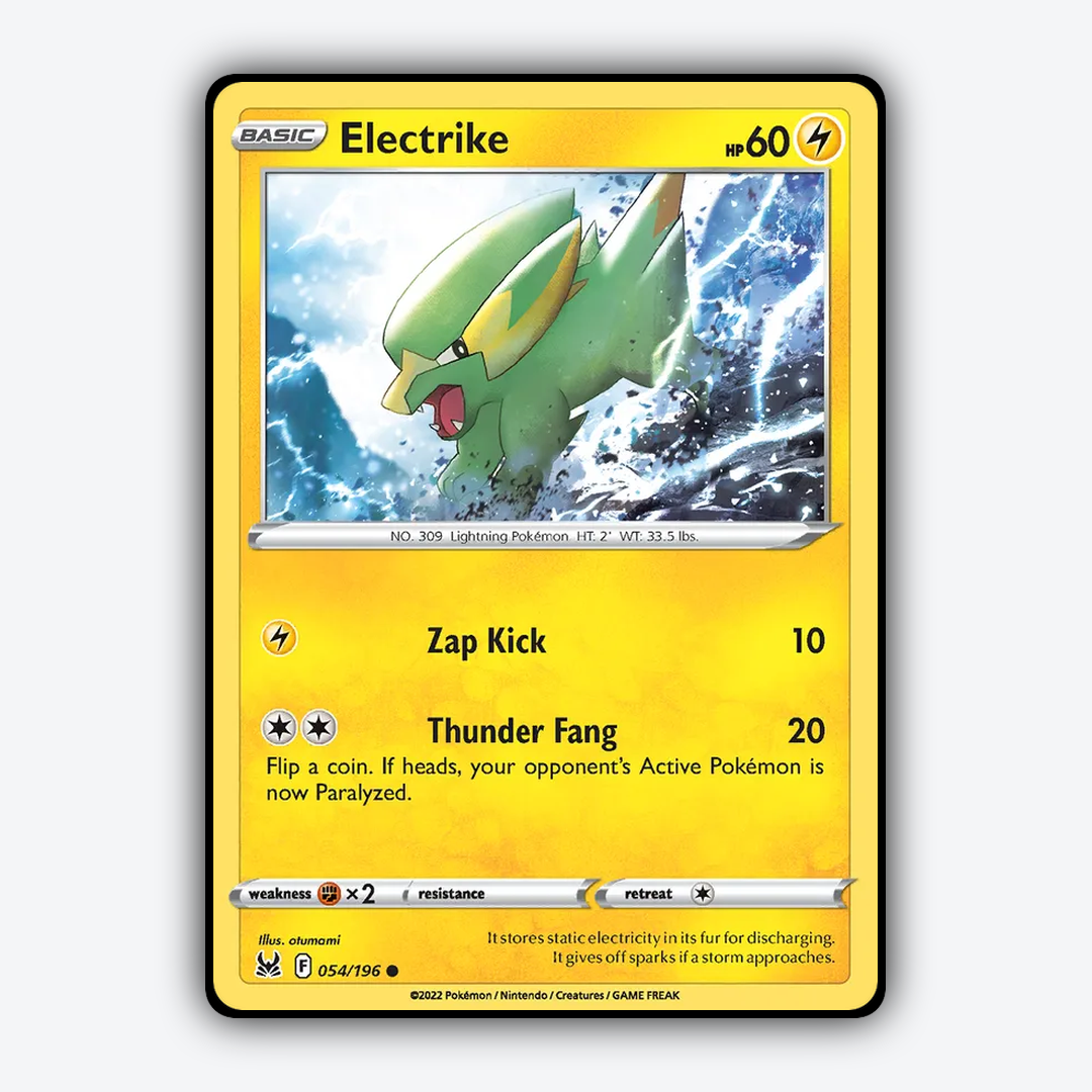 Electrike 054/196 - Lost Origin Set - Card Rug