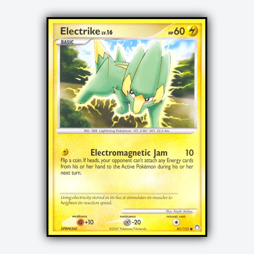 Electrike 081/123 - Mysterious Treasures Set - Card Rug