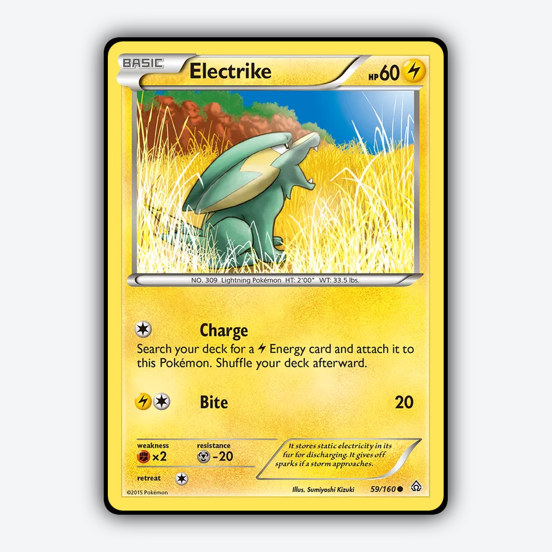Electrike 059/160 - Primal Clash Set - Card Rug