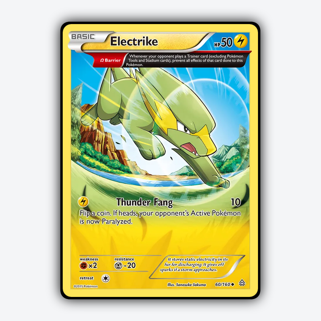 Electrike 060/160 - Primal Clash Set - Card Rug