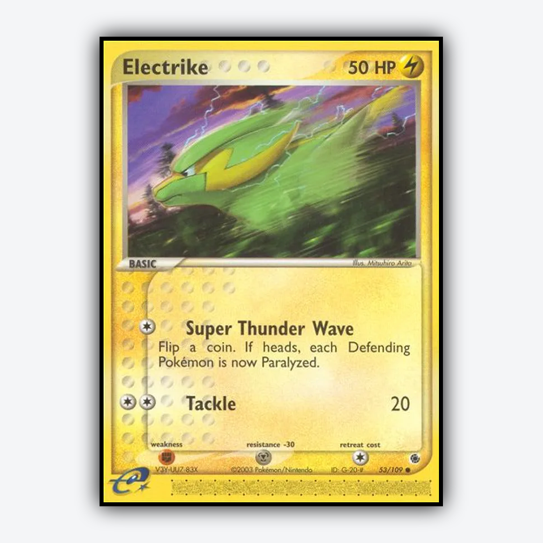 Electrike 053/109 - Ruby & Sapphire Set - Card Rug