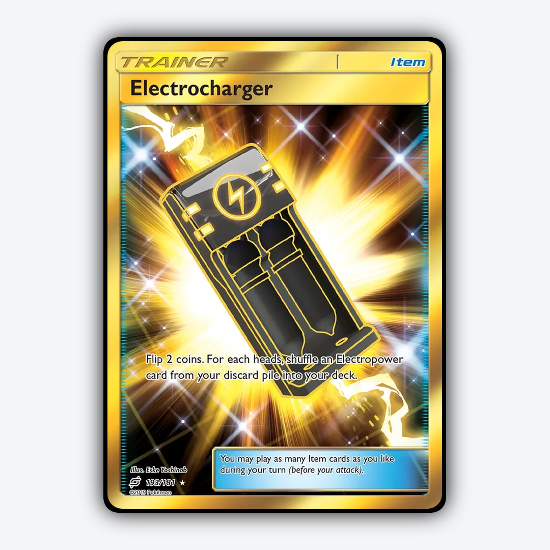 Electrocharger 193/181 - Team Up Set - Card Rug