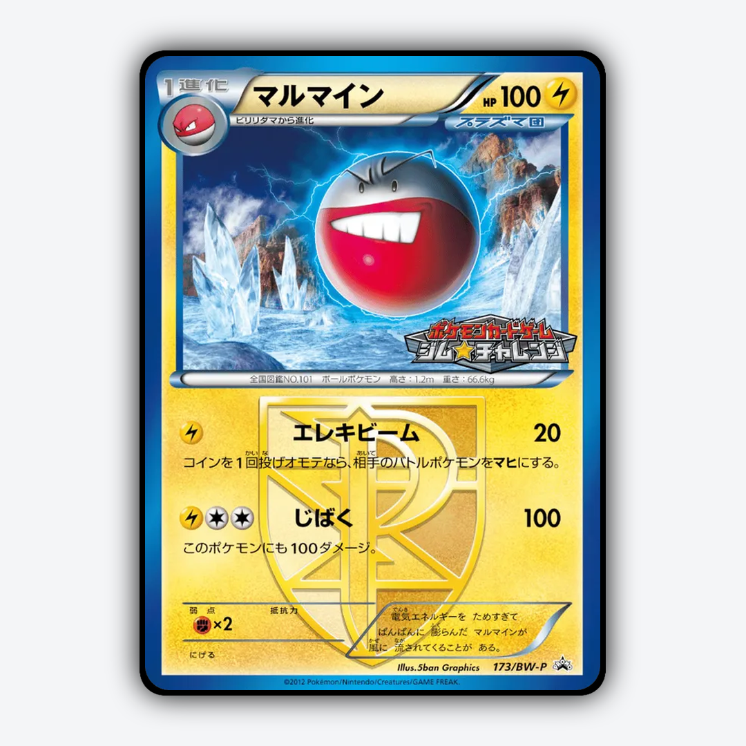 Electrode 173/BW-P - Black & White Promos Set - Card Rug (JP)