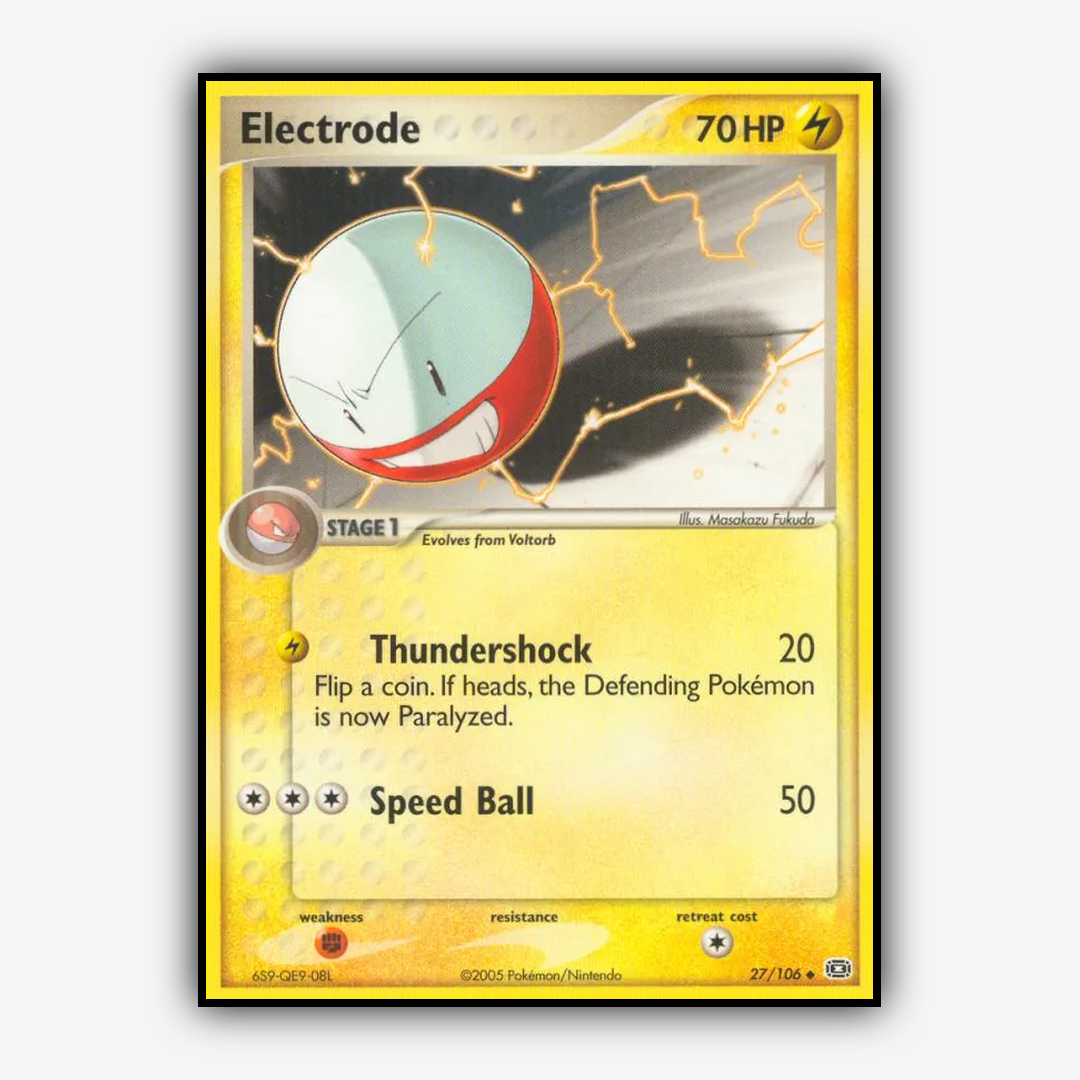 Electrode 027/106 - Emerald Set - Card Rug
