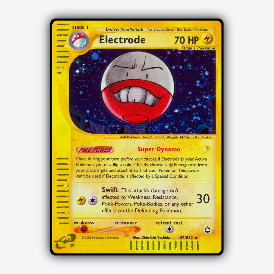 Electrode H007/147 - H007/147 Aquapolis Set - Card Rug