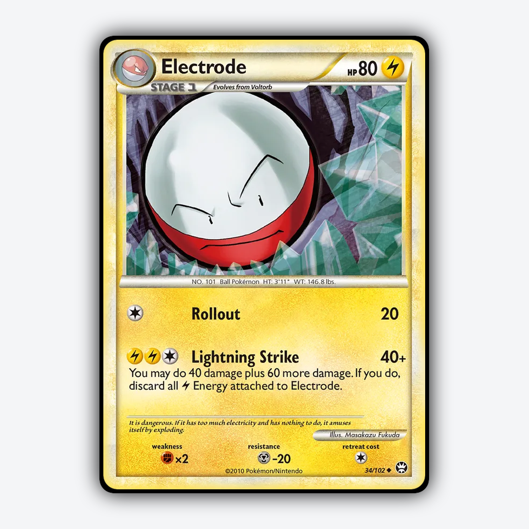 Electrode 034/102 - HS—Triumphant Set - Card Rug