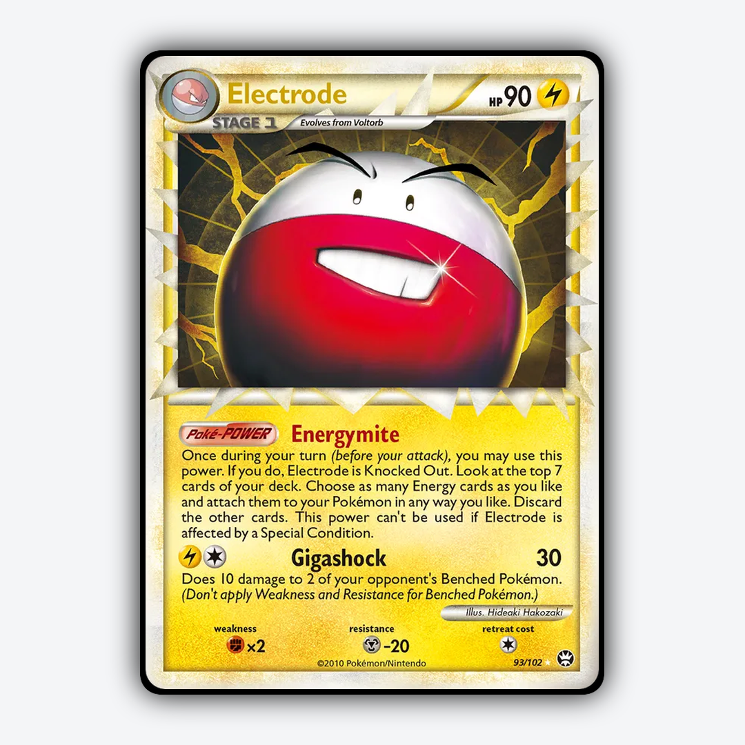 Electrode 093/102 - HS—Triumphant Set - Card Rug