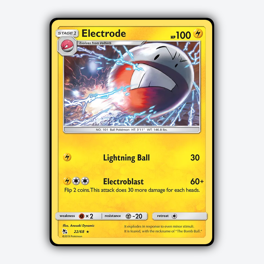 Electrode 022/68 - Hidden Fates Set - Card Rug