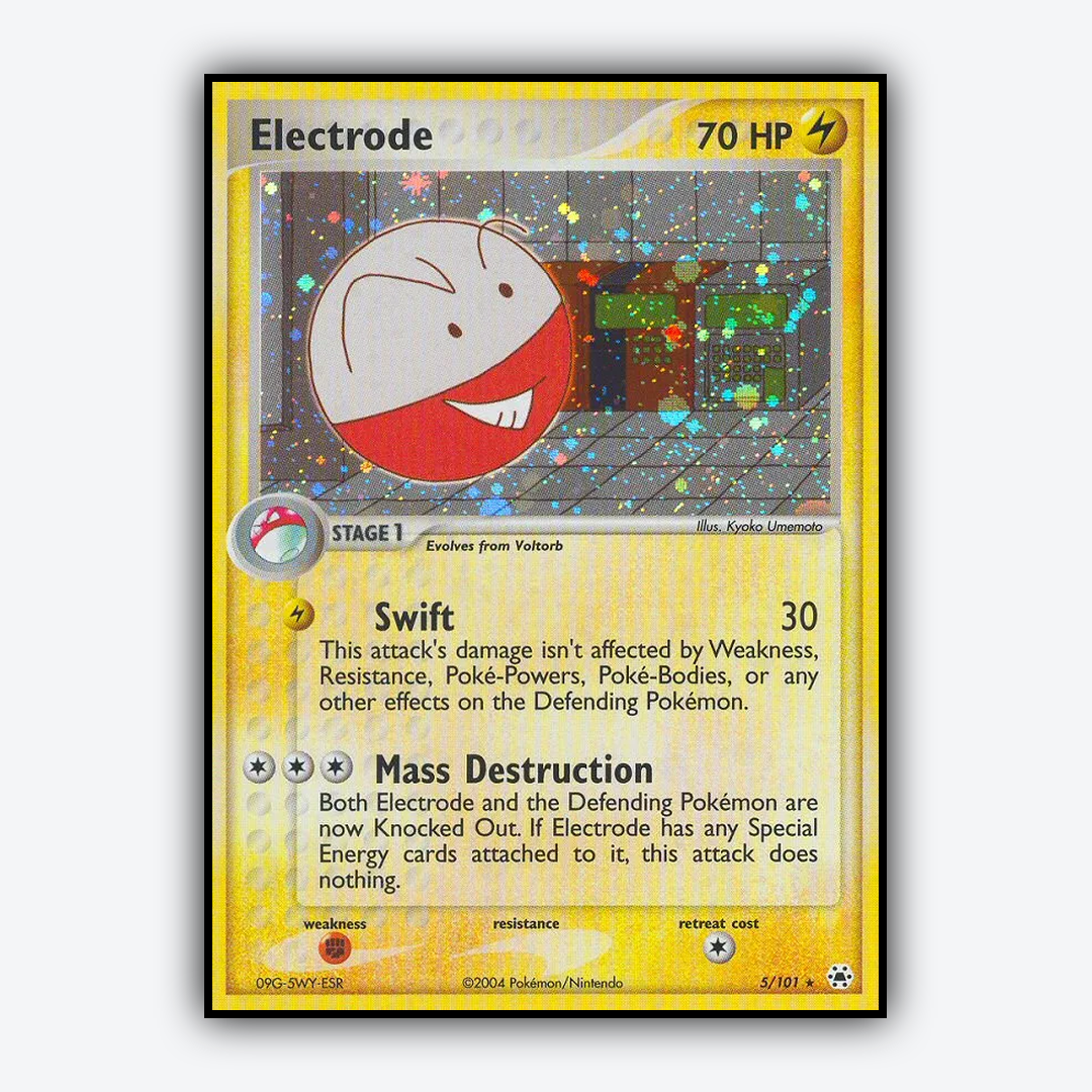 Electrode 005/101 - Hidden Legends Set - Card Rug