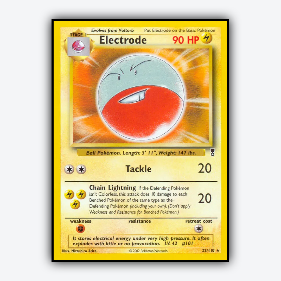 Electrode 022/110 - Legendary Collection Set - Card Rug
