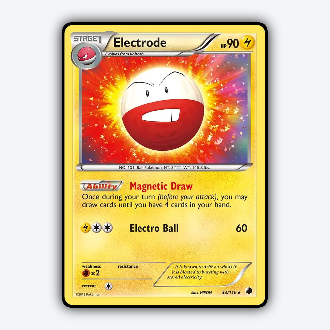 Electrode 033/116 - Plasma Freeze Set - Card Rug