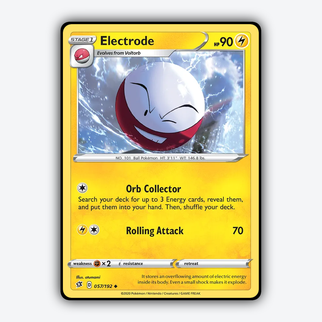 Electrode 057/192 - Rebel Clash Set - Card Rug