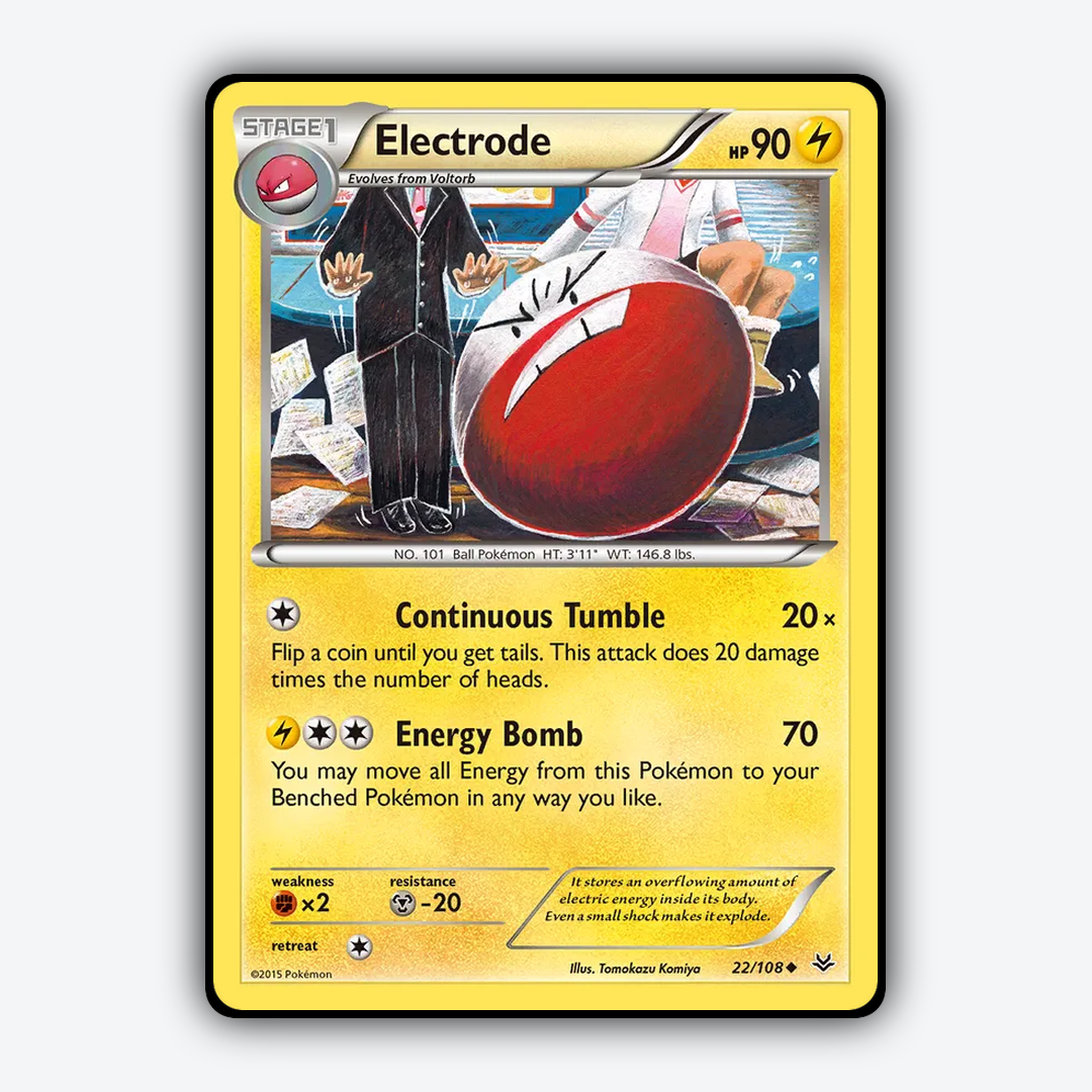 Electrode 022/108 - Roaring Skies Set - Card Rug