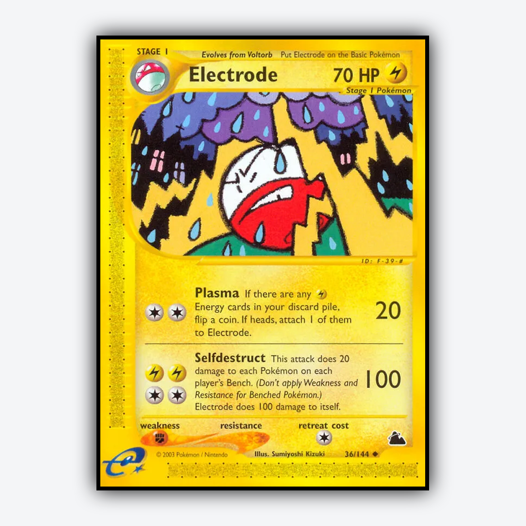 Electrode 036/144 - Skyridge Set - Card Rug