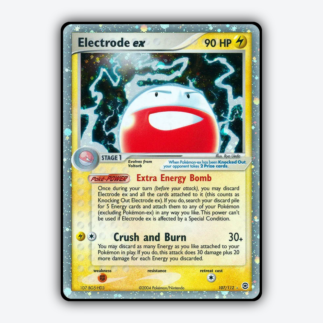 Electrode ex 107/112 - FireRed & LeafGreen Set - Card Rug