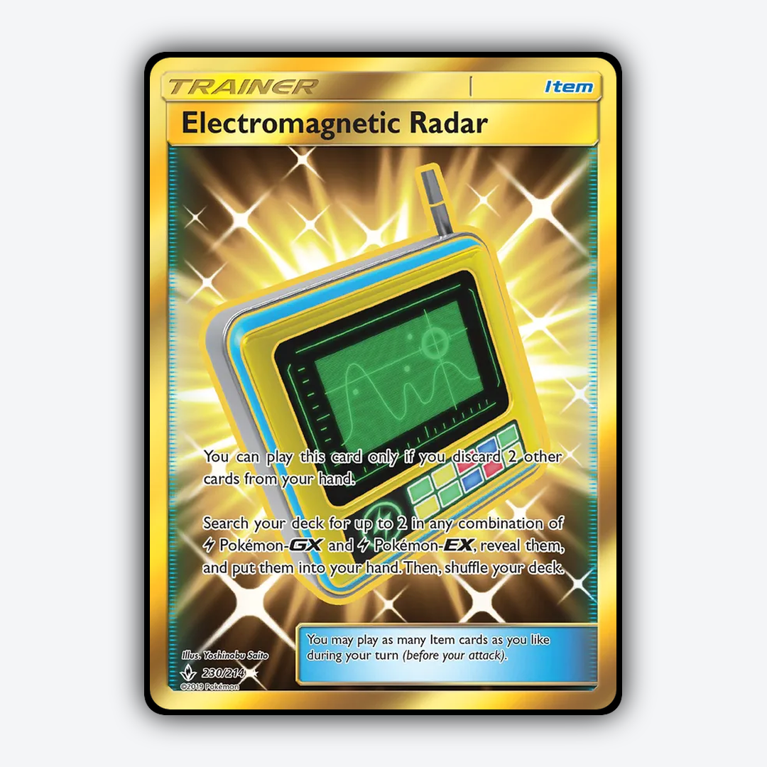 Electromagnetic Radar 230/214 - Unbroken Bonds Set - Card Rug