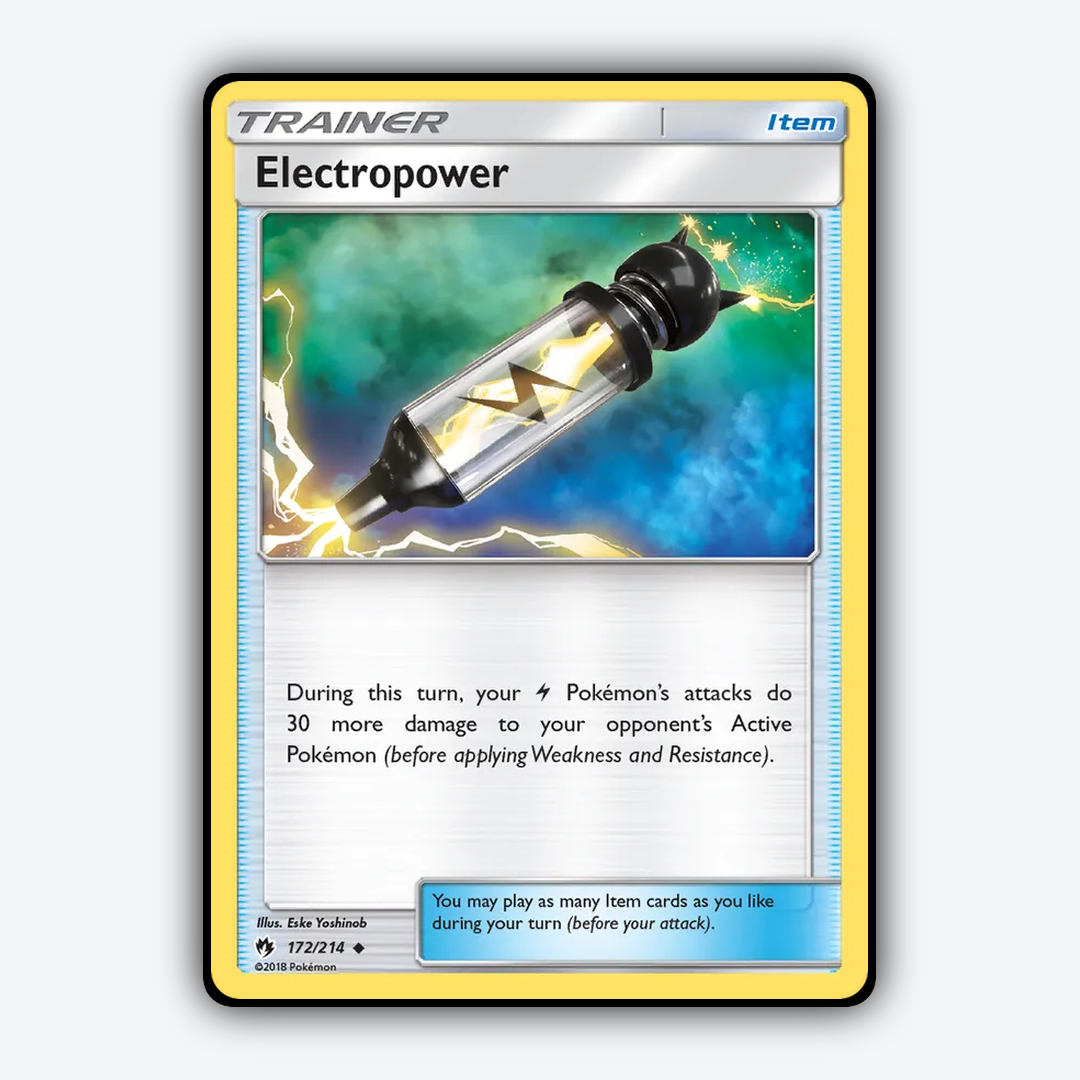 Electropower 172/214 - Lost Thunder Set - Card Rug