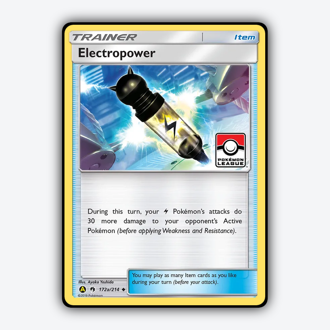 Electropower 172a/214 - Lost Thunder Set - Card Rug