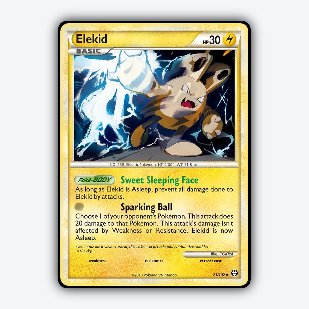 Elekid 021/102 - HS—Triumphant Set - Card Rug