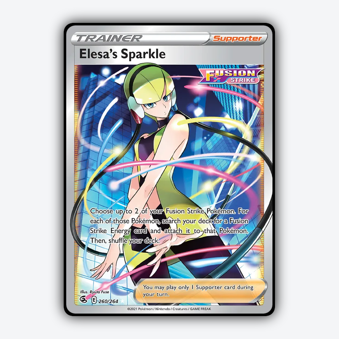 Elesa's Sparkle 260/264 - Fusion Strike Set - Card Rug