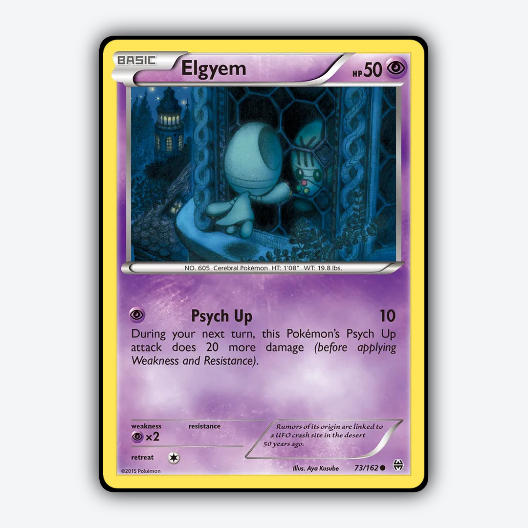 Elgyem 073/162 - BREAKthrough Set - Card Rug