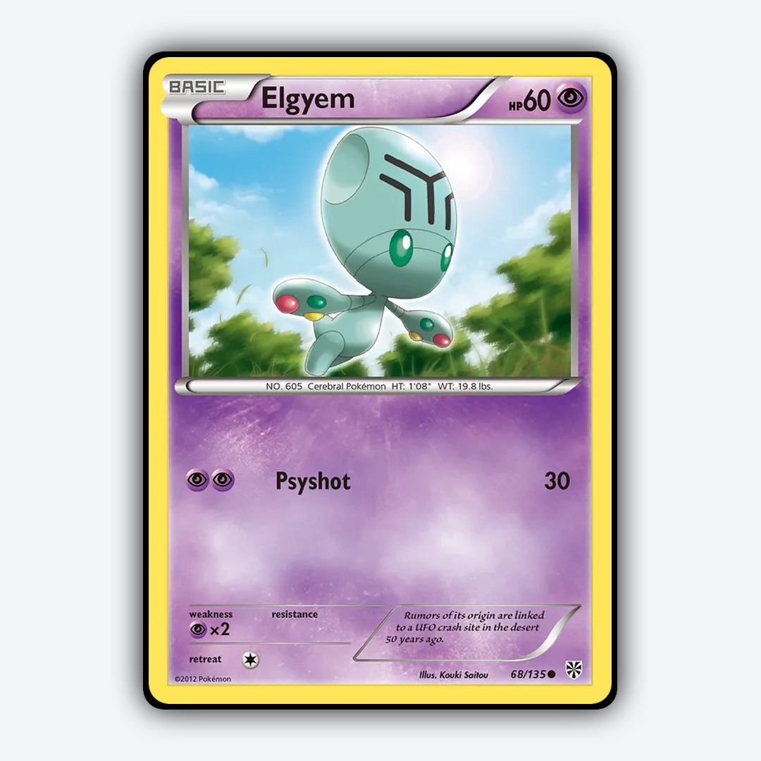 Elgyem 068/135 - Plasma Storm Set - Card Rug