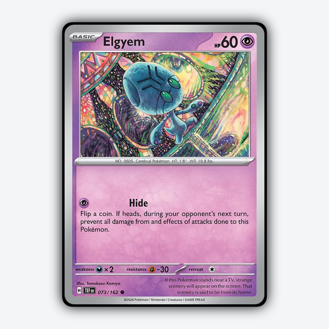 Elgyem 073/162 - Temporal Forces Set - Card Rug