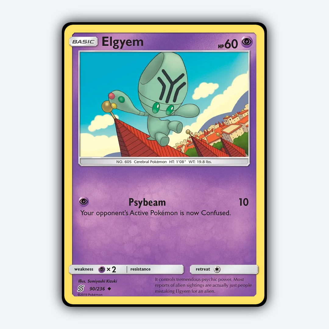 Elgyem 090/236 - Unified Minds Set - Card Rug