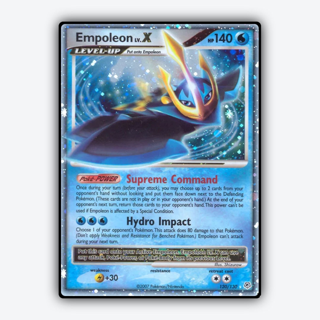 Empoleon LV.X 120/130 - Diamond & Pearl Set - Card Rug