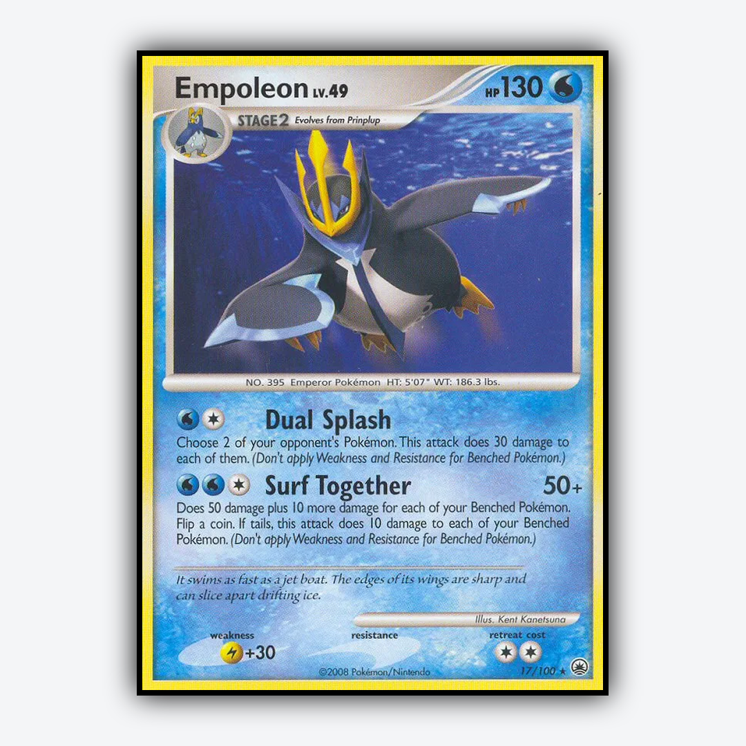 Empoleon 017/100 - Majestic Dawn Set - Card Rug