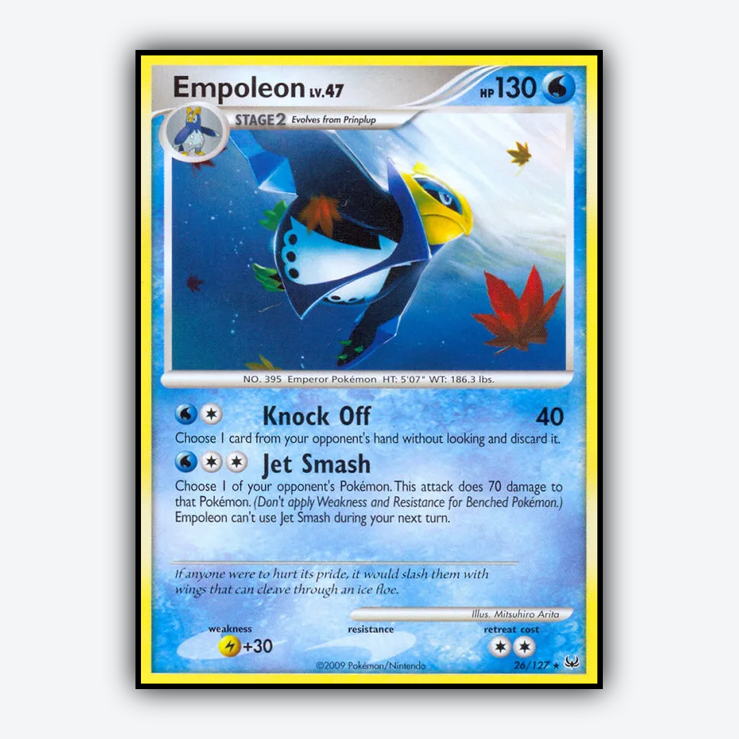 Empoleon 026/127 - Platinum Set - Card Rug