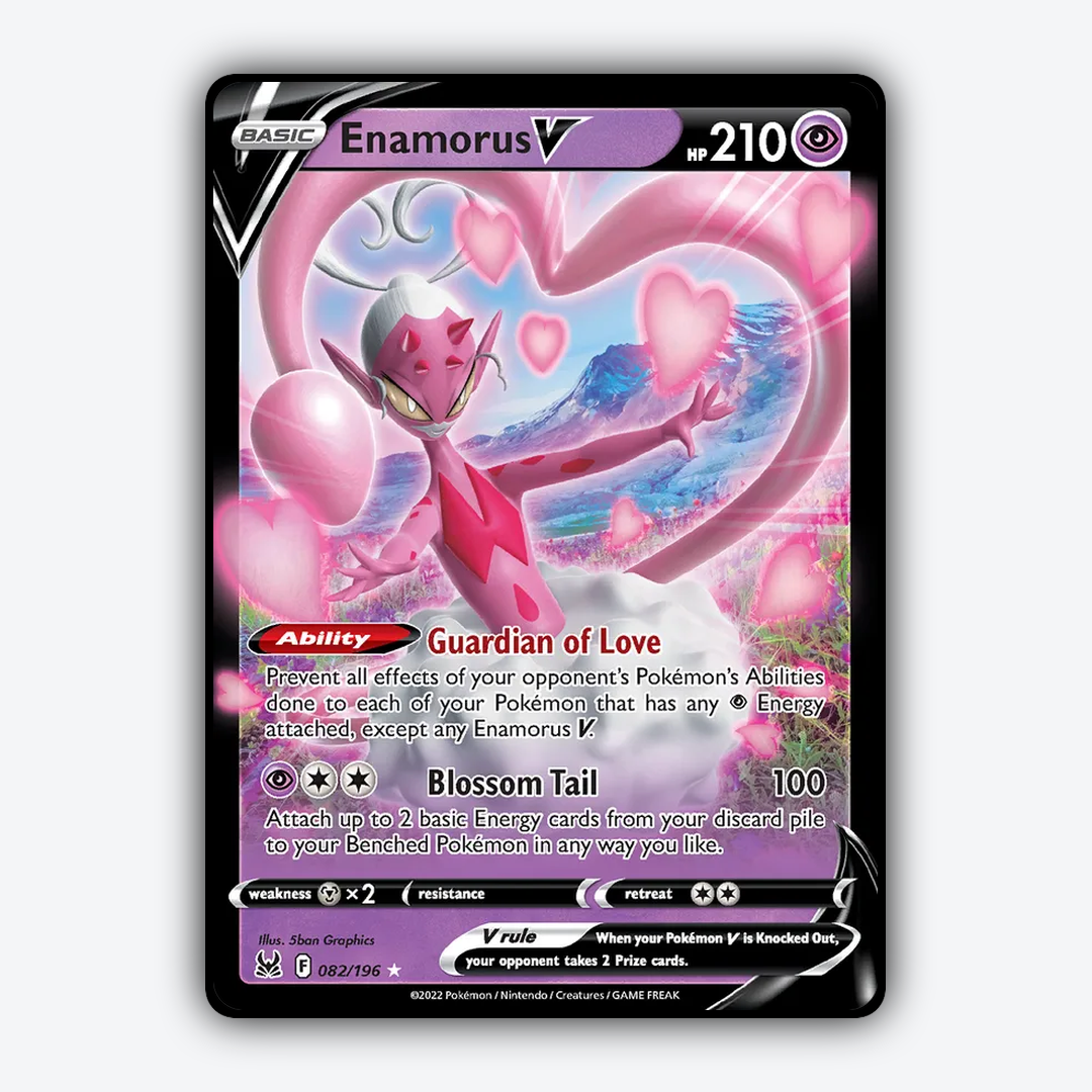 Enamorus V 082/196 - Lost Origin Set - Card Rug