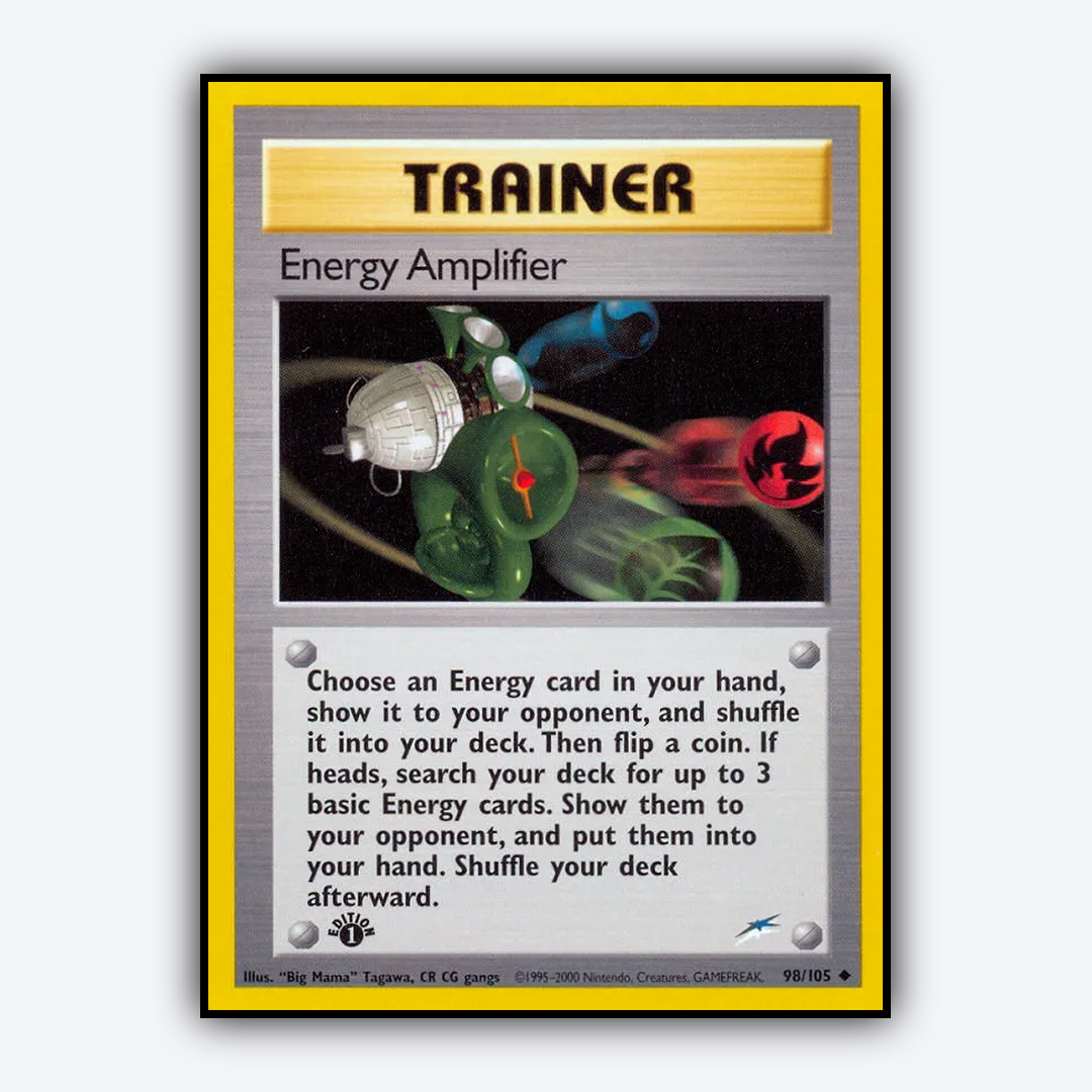 Energy Amplifier 098/105 - Neo Destiny Set - Card Rug