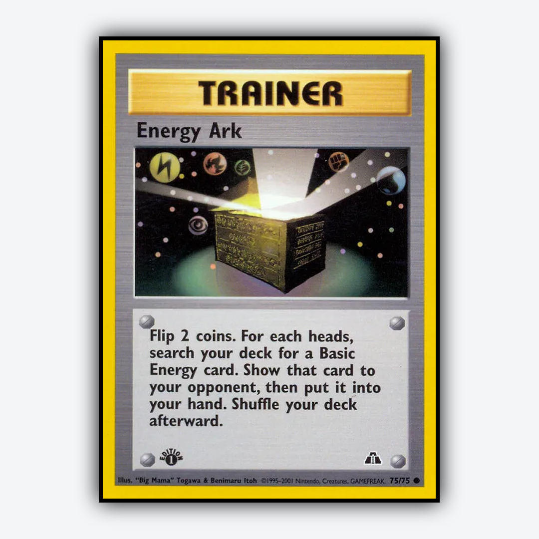 Energy Ark 075/75 - Neo Discovery Set - Card Rug