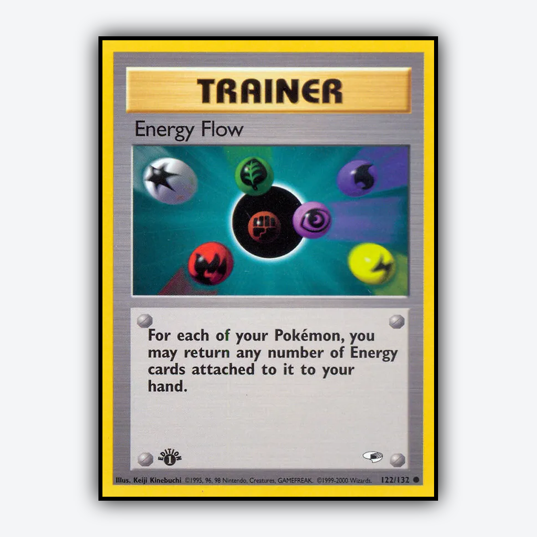 Energy Flow 122/132 - Gym Heroes Set - Card Rug