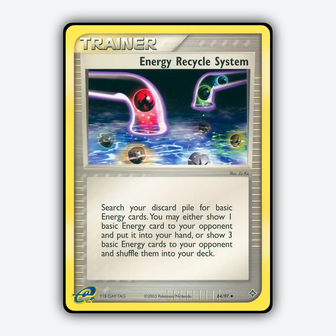 Energy Recycle System 084/97 - Dragon Set - Card Rug