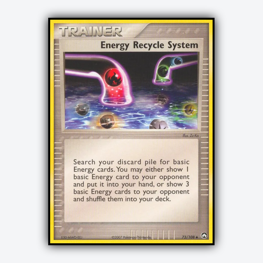Energy Recycle System 073/108 - Power Keepers Set - Card Rug