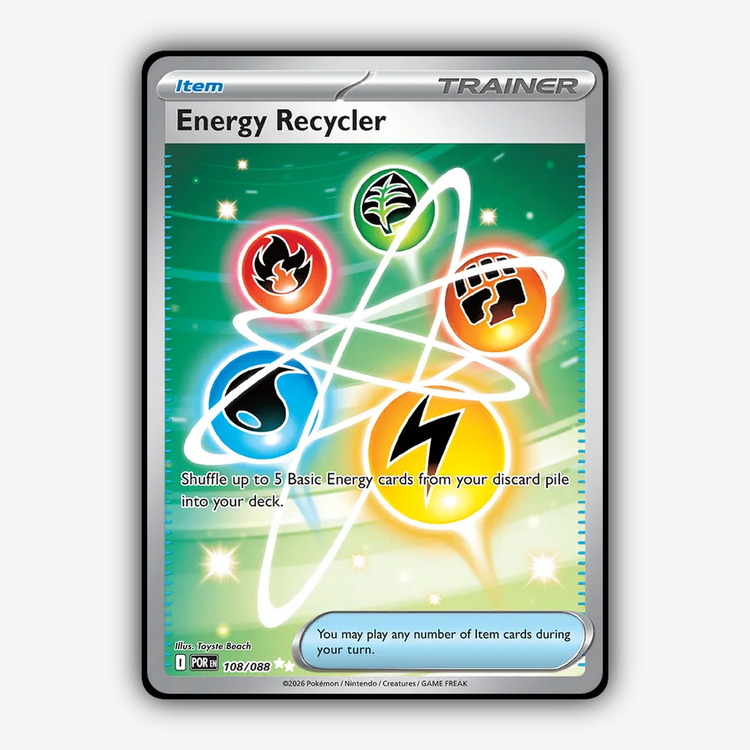Energy Recycler 108/088 - Perfect Order Set - Card Rug