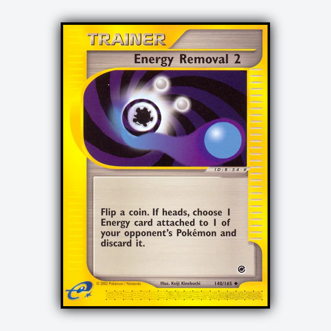 Energy Removal 2 140/165 - Expedition Base Set - Card Rug