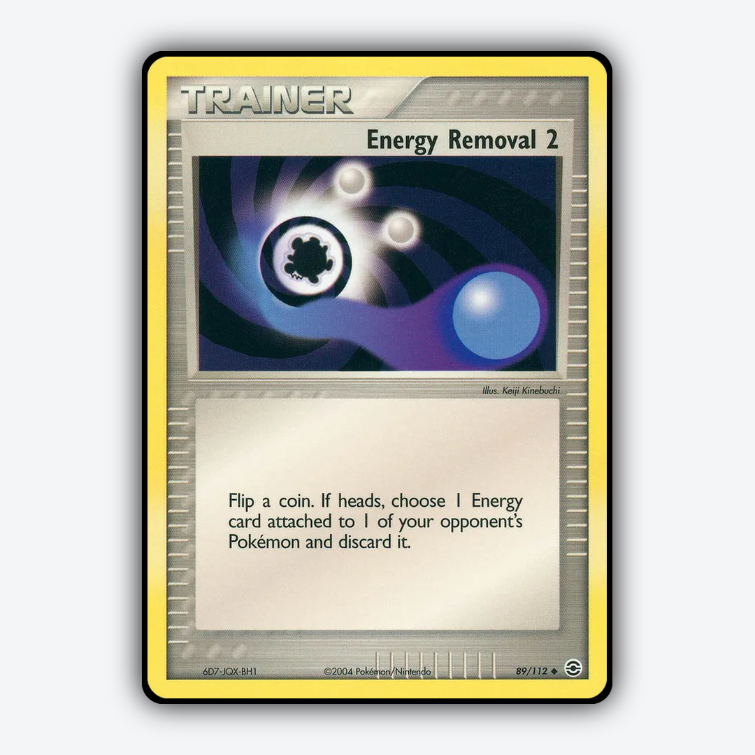 Energy Removal 2 089/112 - FireRed & LeafGreen Set - Card Rug