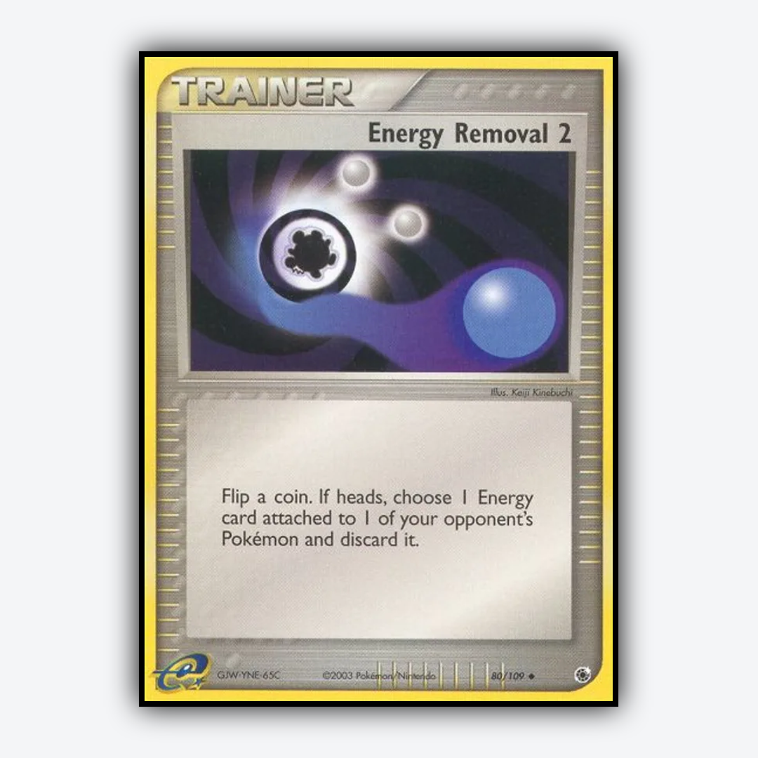 Energy Removal 2 080/109 - Ruby & Sapphire Set - Card Rug