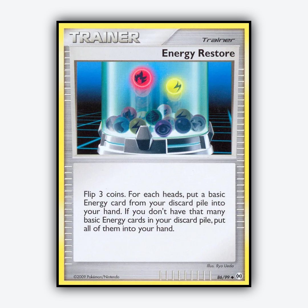 Energy Restore 086/99 - Arceus Set - Card Rug