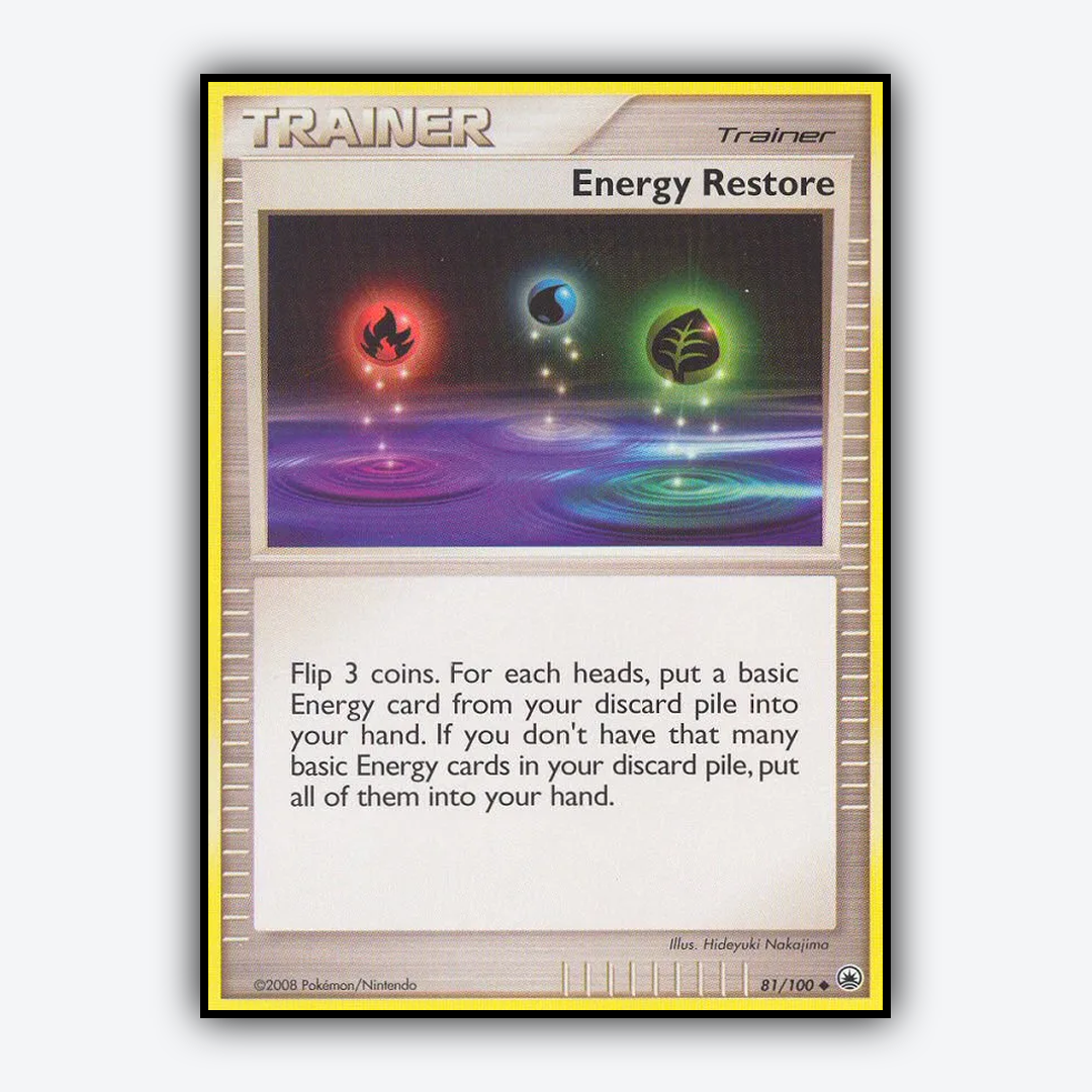 Energy Restore 081/100 - Majestic Dawn Set - Card Rug