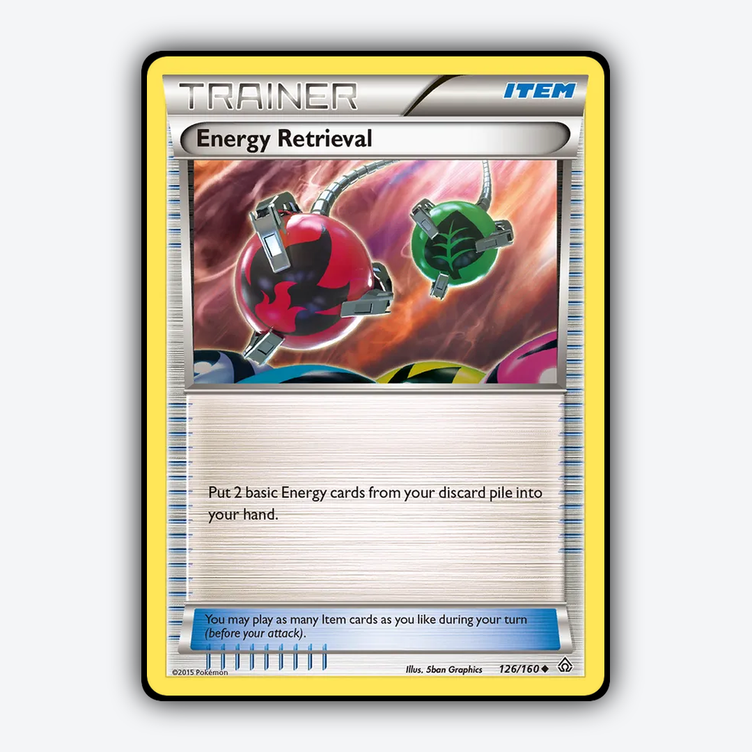 Energy Retrieval 126/160 - Primal Clash Set - Card Rug