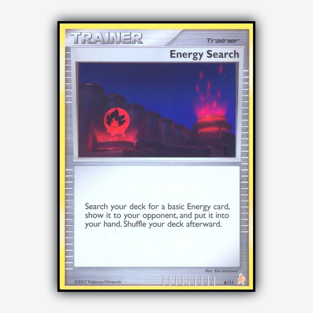 Energy Search 008/11 - DP Trainer Kit Lucario Set - Card Rug