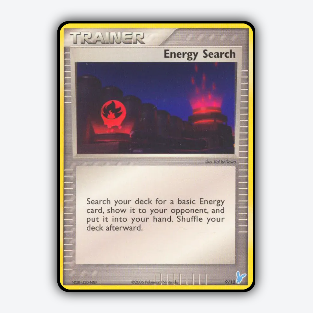 Energy Search 009/12 - EX Trainer Kit 2 Minun Set - Card Rug