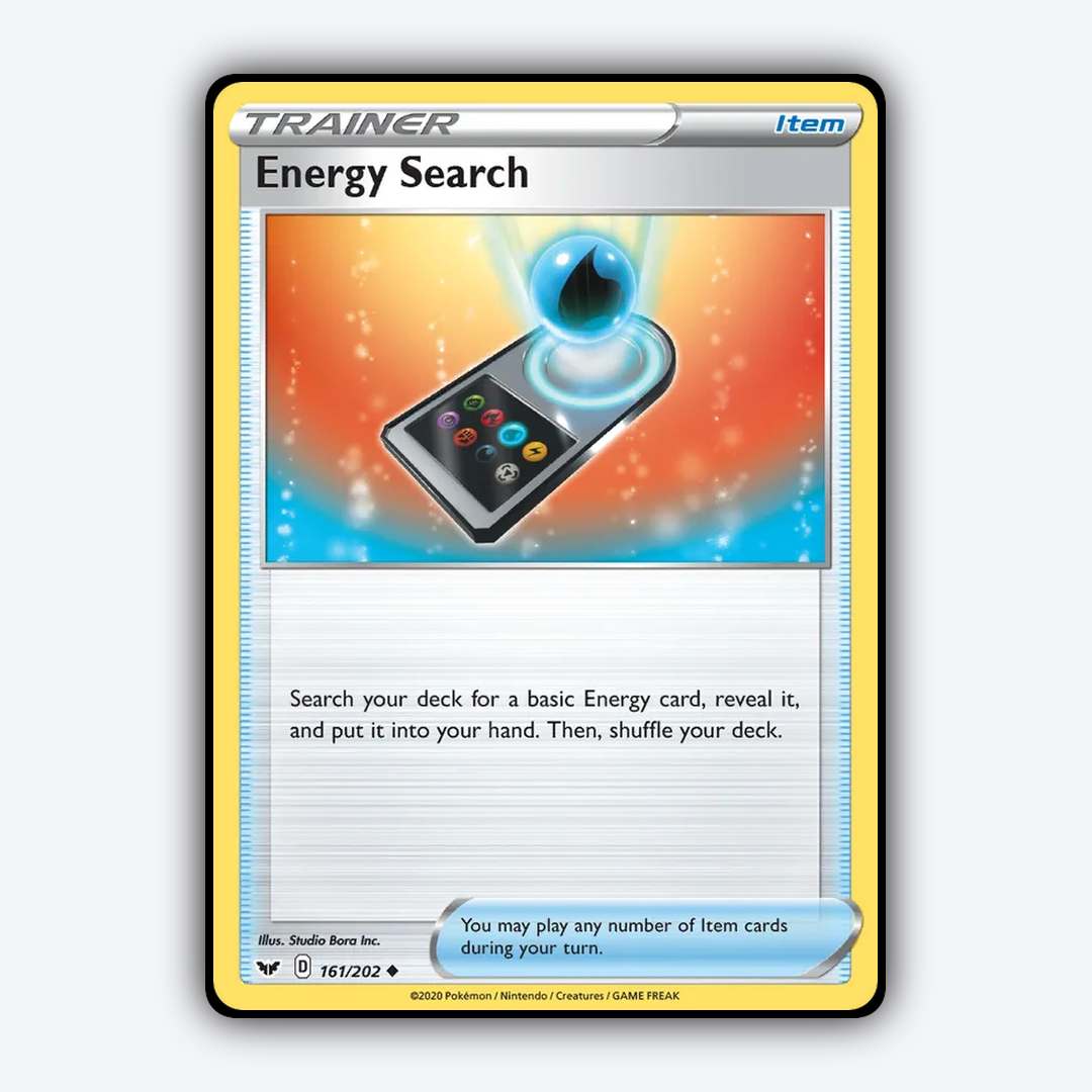 Energy Search 161/202 - Sword & Shield Set - Card Rug