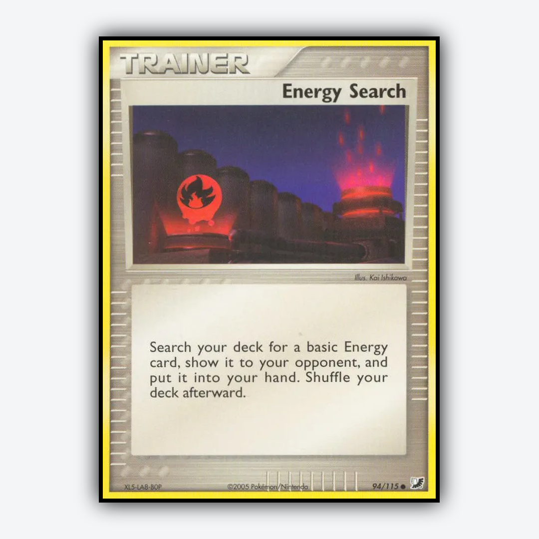 Energy Search 094/115 - Unseen Forces Set - Card Rug